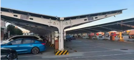 Carport Solar EV Charging